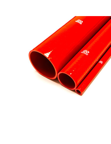 Silicone Hose per Meter Ø45 mm, Length 1 m, Thick. 4 mm, Red