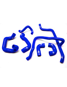 6 Piece Silicone Hose Kit for BMW E30 6 Cyl. - Blue