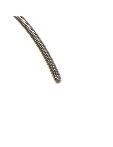 Dash 3 Hose per Meter (Transparent Teflon & Stainless Steel Braid)