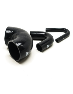 135° Elbow - Ø16 mm, Length 187x187 mm, Thick. 4 mm, Black