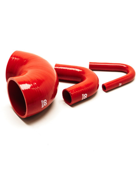 135° Elbow - Ø54 mm, Length 187x187 mm, Thick. 5 mm, Red