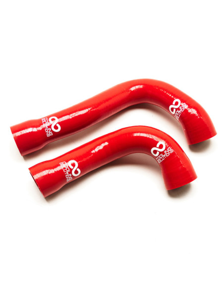 Kit di tubi flessibili in silicone per radiatore per BMW E36 6 Cilindri - Rosso