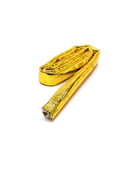 Ø8mm Heat Protective Velcro Sleeve, Gold, 1 meter