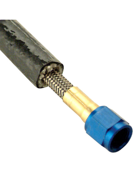 Ø50 mm Heat Protective Sheath, Black, 1 meter