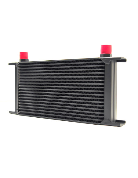 Universal Oil Cooler - 19 Row - Black
