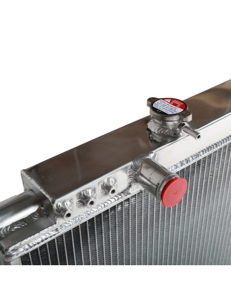 Radiatore in alluminio Cooling Solutions per Toyota Supra MK3