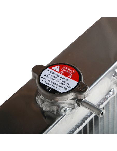 Radiatore in alluminio Cooling Solutions XL per Honda Integra MK3 + Type R DC2