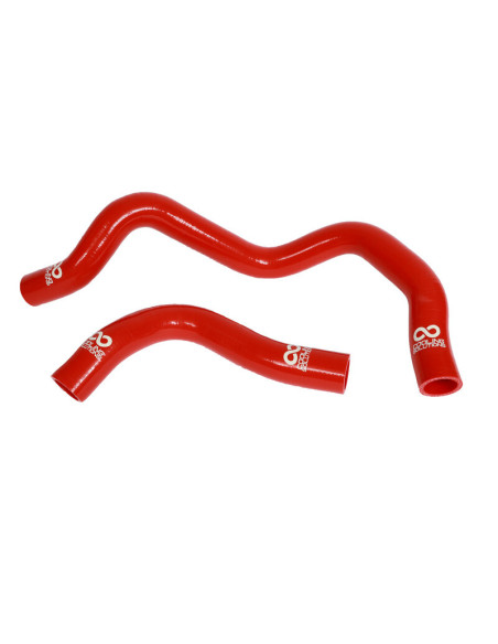 Kit di tubi flessibili in silicone per radiatore Cooling Solutions per Mazda MX-5 NB (99-05) - Rosso