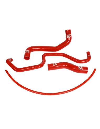 Kit di tubi flessibili in silicone per radiatore Cooling Solutions per Nissan 350Z (VQ35DE, 03-06) - Rosso