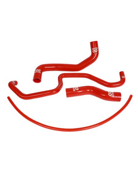Cooling Solutions Silicone Radiator Hose Kit for Nissan 350Z (VQ35DE, 03-06) - Red