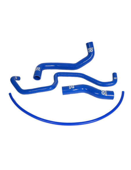 Kit di tubi flessibili in silicone per radiatore Cooling Solutions per Nissan 350Z (VQ35DE, 03-06) - Blu