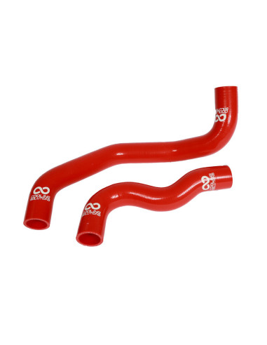 Kit di tubi flessibili in silicone per radiatore Cooling Solutions per Nissan 350Z (VQ35HR, 07-09) - Rosso