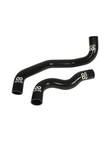 Kit di tubi flessibili in silicone per radiatore Cooling Solutions per Nissan 350Z (VQ35HR, 07-09) - Nero