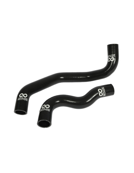 Kit di tubi flessibili in silicone per radiatore Cooling Solutions per Nissan 350Z (VQ35HR, 07-09) - Nero