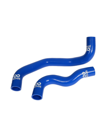 Kit di tubi flessibili in silicone per radiatore Cooling Solutions per Nissan 350Z (VQ35HR, 07-09) - Blu