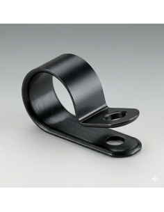 Clip di fissaggio per cavi in ​​plastica – Diametro 10 mm