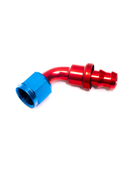 60° Elbow Push-On Fitting for Dash 8 Hose