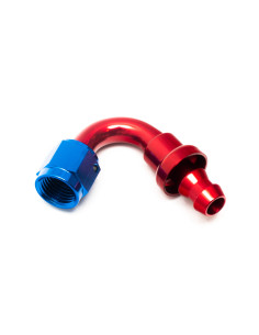 Raccordo a gomito a innesto rapido a 120° per tubo Dash 6