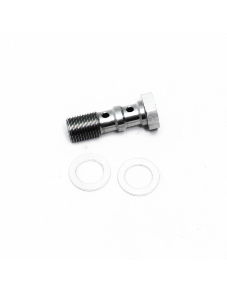 M10x1.0 Stainless Steel Double Banjo Bolt (30 mm)