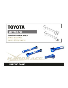 Barra di Rinforzo Inferiore Posteriore Hardrace Toyota Corolla E210 Yaris GR MK1 XP210 2