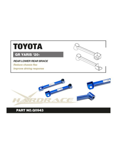Rear Lower Brace Toyota Yaris / vitz