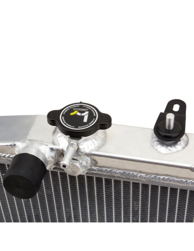 Radiatore Acqua Hybrid Racing per conversione K-Swap Honda Civic MK6 96-00 con conversione Motore K20 K24