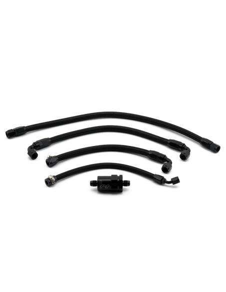 Kit di tubi del carburante a scomparsa Hybrid Racing Swap K20 K24 Honda Civic MK5 MK6 92-00 Del Sol CRX Integra MK3 94-01
