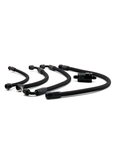 Kit di tubi del carburante a scomparsa Hybrid Racing Swap K20 K24 Honda Civic MK5 MK6 92-00 Del Sol CRX Integra MK3 94-01
