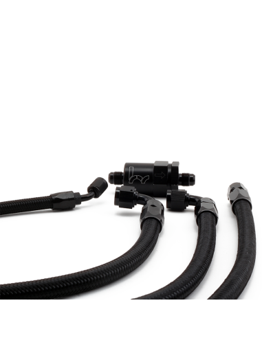 Kit di tubi del carburante a scomparsa Hybrid Racing Swap K20 K24 Honda Civic MK5 MK6 92-00 Del Sol CRX Integra MK3 94-01
