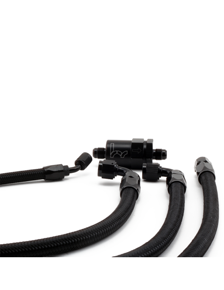 K-Series Swap Tucked Fuel Line Kit (92-00 Civic & 94-01 Integra)