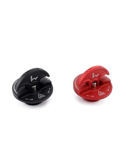Tappo olio motore hybrid Racing V2 Slim Honda Colore Nero Hybrid Racing