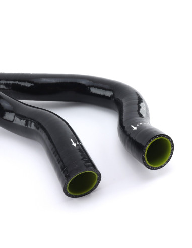 Tubi flessibili in silicone per radiatore Hybrid Racing Honda Civic MK6 Si + Type R (99-00)