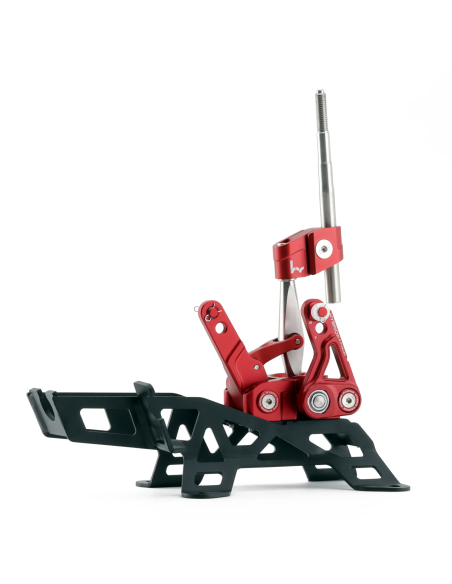 Short Shifter V3 Honda Integra MK4 Type R Colore Rosso Hybrid Racing