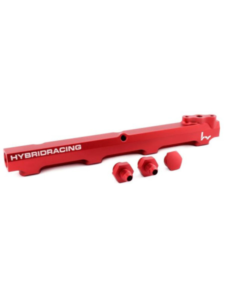 High-Flow Fuel Rail B-Series Universal Red