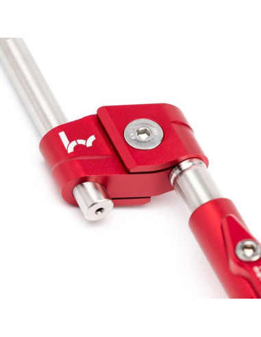 Leva del cambio corta Short Shifter Rossa Hybrid Racing Universale Motori Honda B e D