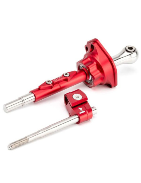 Leva del cambio corta Short Shifter Rossa Hybrid Racing Universale Motori Honda B e D