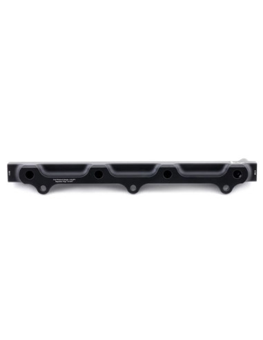 Rail di alimentazione Hybrid Racing alto flusso Motori B Honda Civic MK5 MK6 Nero