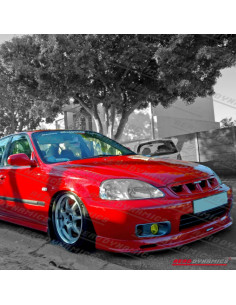 Griglia anteriore Honda Civic MK6 EK 1999-2001 stile Mugen in ABS 2