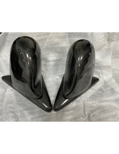 Side Mirrors Honda Civic MK6 EJ/EK 1995-2001 Spoon Style Carbon Fiber 2