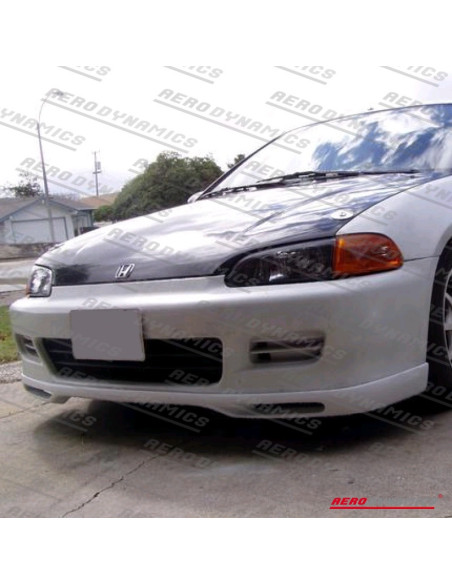 Lama anteriore Honda Civic EG/EH/EJ MK5 1991-1996 stile Wings West in PU