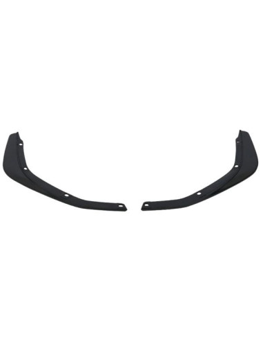 Front Bumper Canards Honda Civic MK10 from 2017