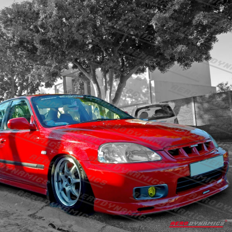 Front Grille Honda Civic MK6 EK 1999-2001 Mugen Style ABS