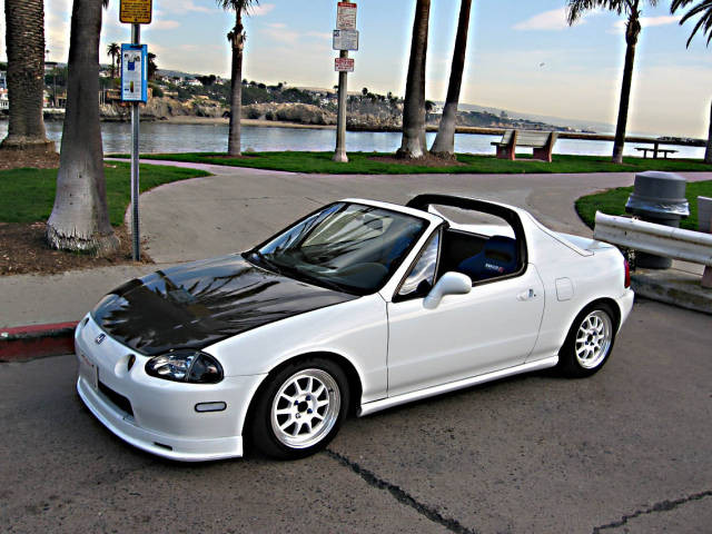 Front Lip Honda CRX Del Sol MK1 Mugen Style PU