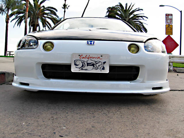 Lama anteriore Honda CRX Del Sol MK1 stile Mugen in PU