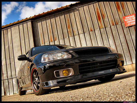 Front Lip Honda Civic MK6 EJ/EK 1995-1998 Mugen Style PU