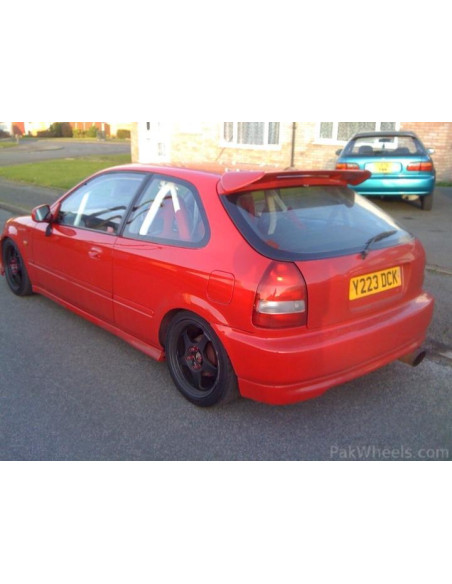 Rear Spoiler Honda Civic MK6 EJ/EK 1995-2001 Type R Style Fiberglass