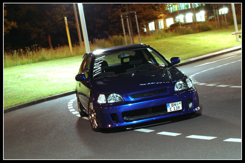 Paraurti anteriore Honda Civic MK6 EJ/EK 1999-2001 stile Backyard Special