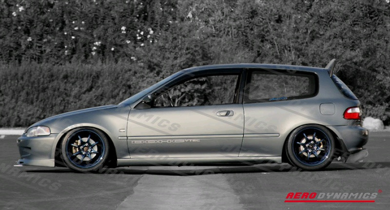 Rear spoiler Honda Civic MK5 EG/EH/EJ 1991-1996 Backyard Special style ABS