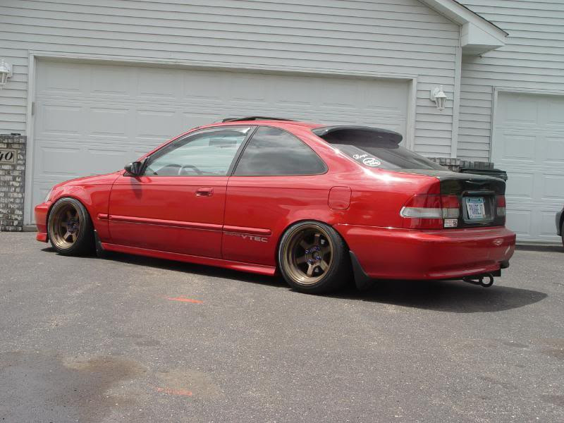 Deflettore aria posteriore tetto Honda Civic MK5 EJ/EK 1996-2001