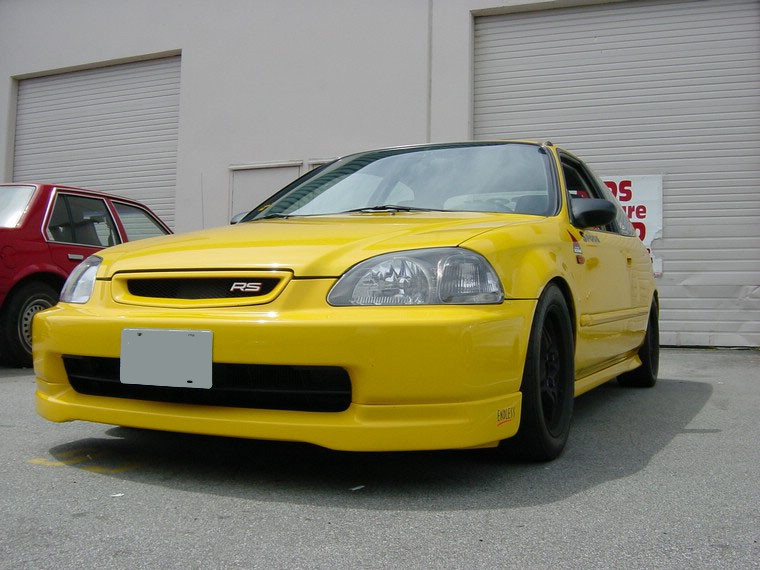Front Lip Honda Civic EJ/EK MK6 1995-1998 JDM Style PU